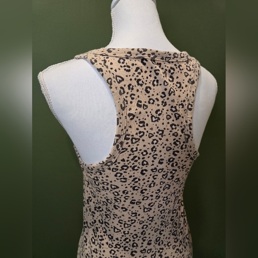 Aerie Leopard Print Sleeveless Top - Picture 7 of 8